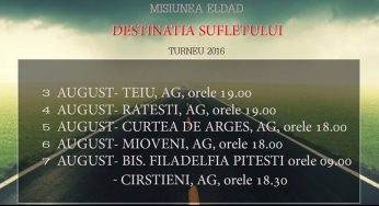 Misiunea ELDAD â€“ Turneu Ã®n judeÈ›ul ArgeÈ™