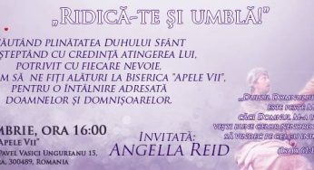 ConferinÈ›Äƒ pentru femei cu Angela Reid la Biserica Apele Vii TimiÅŸoara