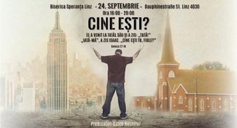 Conferinta „Cine eÈ™ti? ” la Biserica SperanÈ›a Linz