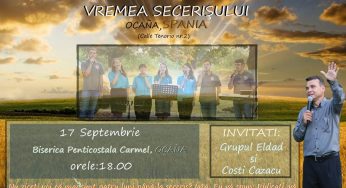 ConferinÈ›Äƒ de tineret cu Costi Cazacu & Grupul Eldad la OcaÃ±a, Spania