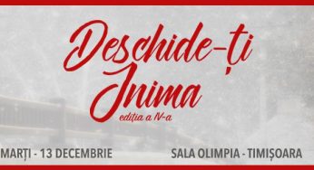 Concert „Deschide-ti inima” la Timisoara (13 decembrie 2016)